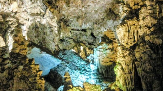 La Cueva de Nerja, en Málaga.