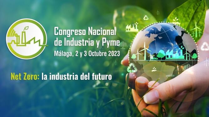 Cartel promocional del congreso 'Net Zero: la industria del futuro'.
