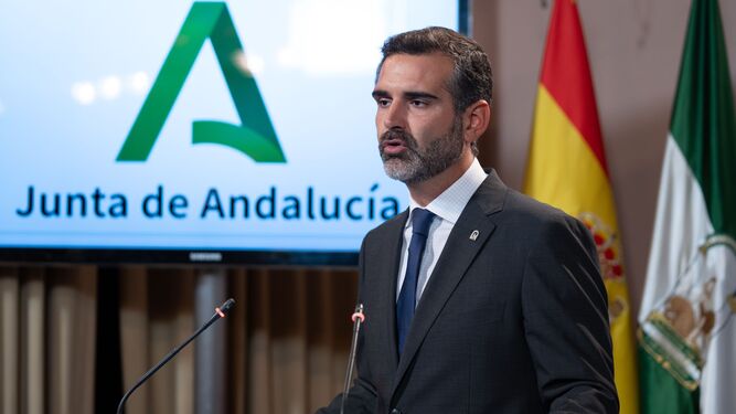 Ramón Fernández-Pacheco tras el Consejo de Gobierno.