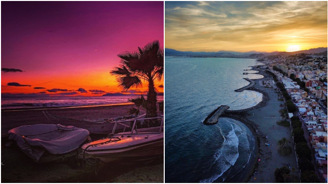 Los dos paisajes de Málaga que optan a ser el mejor de Andalucía.
