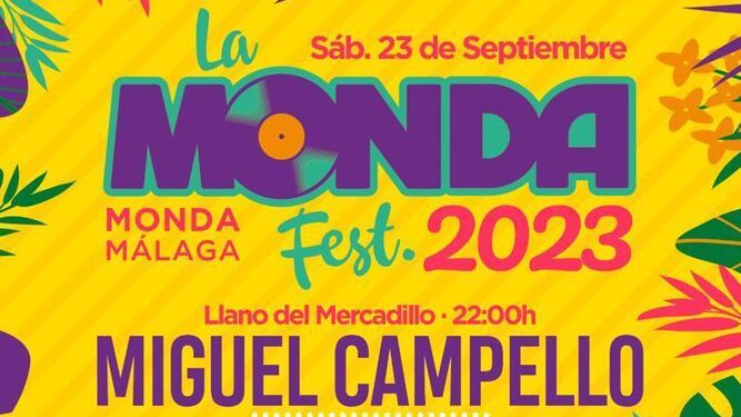 Cartel promocional de La Monda Fest.