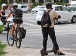 La mayoría de los accidentes con patinetes en Málaga se deben a infracciones del conductor