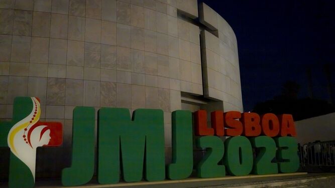 Cartel de la JMJ  de Lisboa.