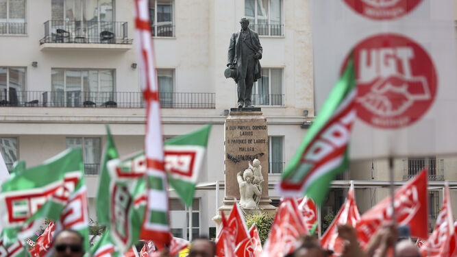 Manifestación en Málaga, imagen de archivo.