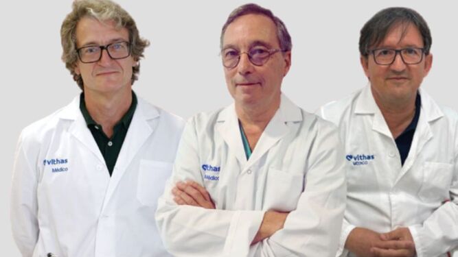Cardiólogos de los centros médicos Vithas Andalucía.