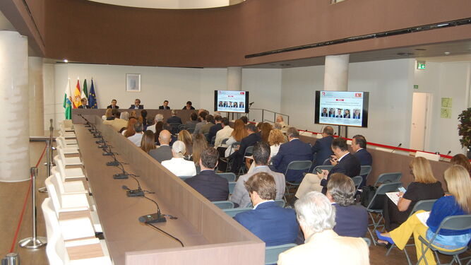 La jornada se ha celebrado en el Salón de Plenos del Ayuntamiento de Estepona.