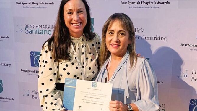 Las dos doctoras del Hospital Quirónsalud Marbella en los premios BSH