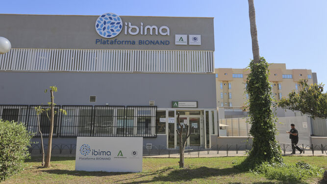 Fachada del centro Ibima -Plataforma Bionand.