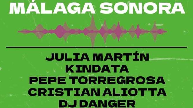 Cartel promocional de Málaga Sonora.