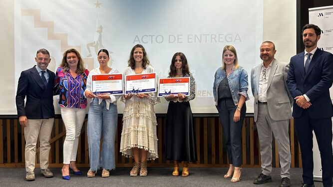 Gala de entrega de los II Premios Mujer Emprendedora de la Diputación de Málaga.