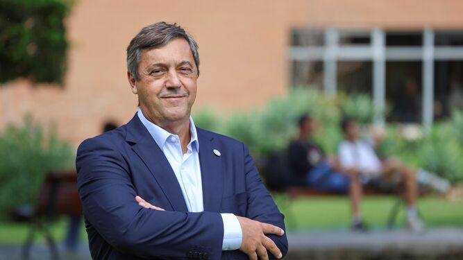 El catedrático de Química Teodomiro López, candidato a rector de la UMA.