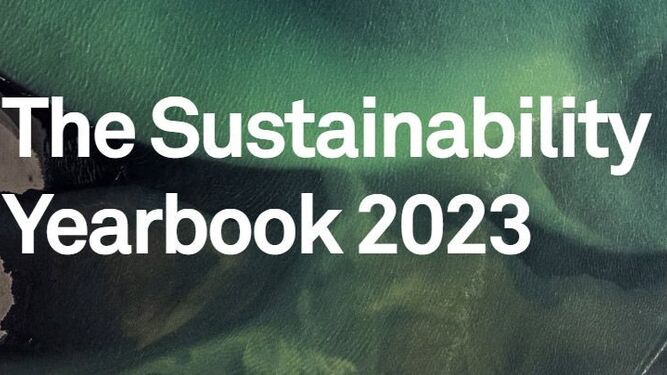 Portada del Anuario de Sostenibilidad de S&P Global 2023.