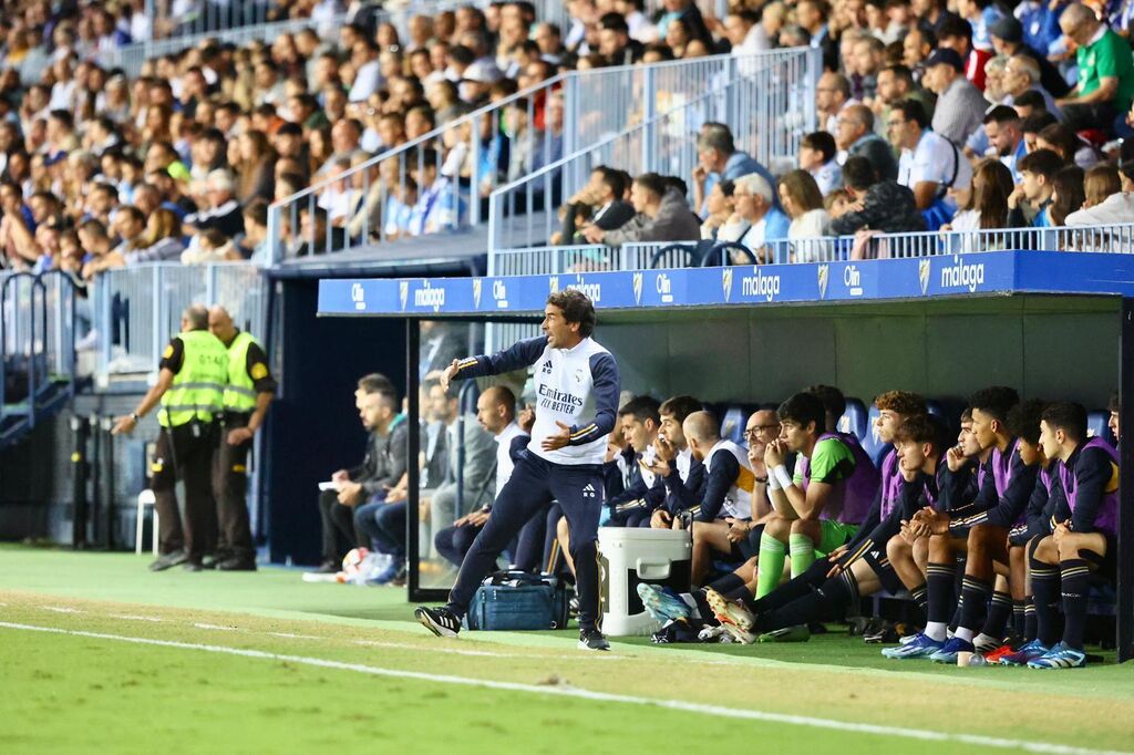 El M&aacute;laga CF - Real Madrid Castilla, en fotos