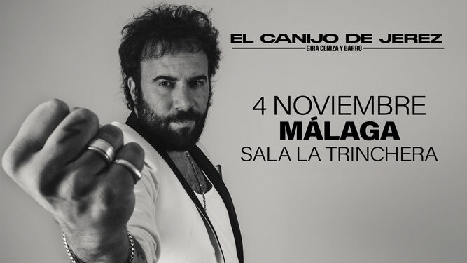 El Canijo de Jerez estará en Málaga este 4 de noviembre.