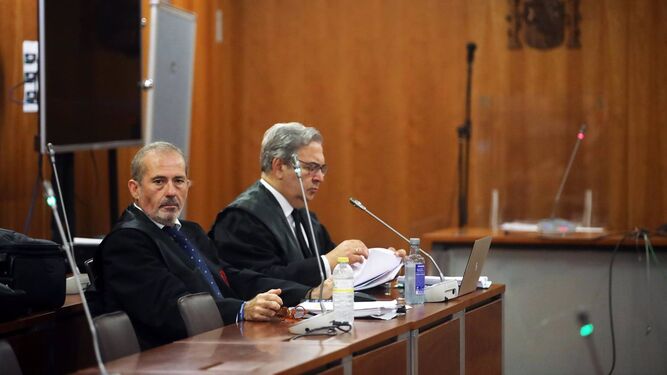 Imagen de archivo del juicio del ex decano de los abogados de Málaga Francisco Javier Lara.