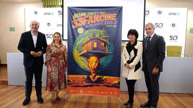 Presentación de la nueva edición de Fancine, el festival de cine fantástico de Málaga.