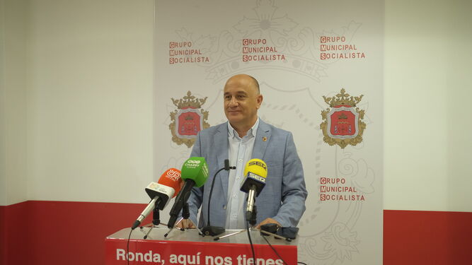 Francisco Cañestro, portavoz del PSOE.