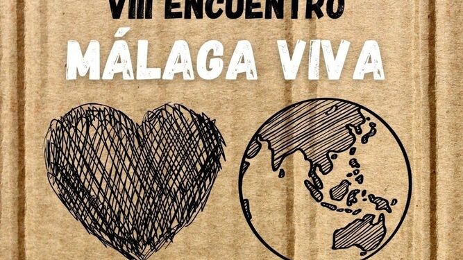 Imagen del cartel del VIII Encuentro Málaga Viva