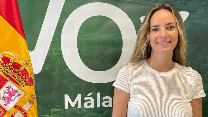 Yolanda Gómez, concejala en el Ayuntamiento de Málaga de Vox.