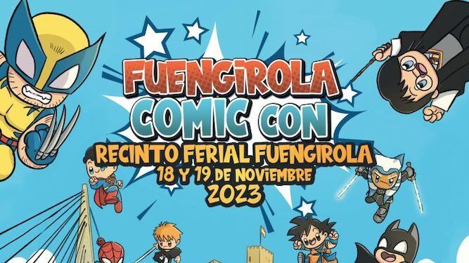 Cartel promocional del Comic Con Fuengirola.