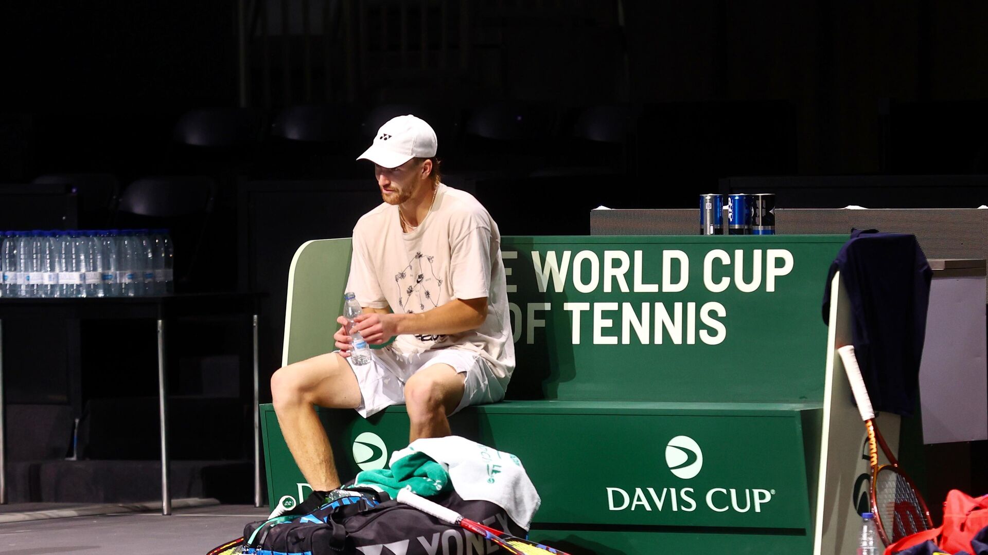 El Carpena ya est&aacute; listo para la Copa Davis