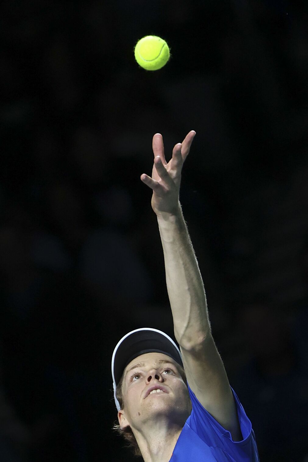 Copa Davis en M&aacute;laga: Sinner - Djokovic, en fotos