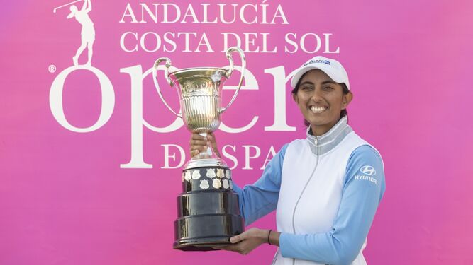 Aditi Ashok se lleva a India el Andalucía Costa del Sol Open de España.