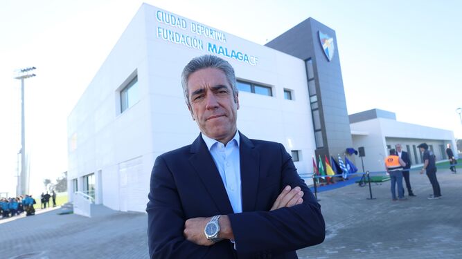 Salvador Cortés, arquitecto de la Ciudad Deportiva del Málaga CF.