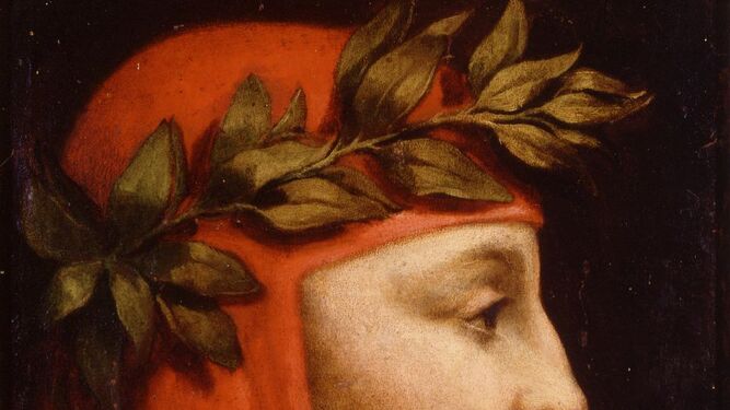 Retrato figurado de Petrarca. Escuela veneciana. Siglo XVI