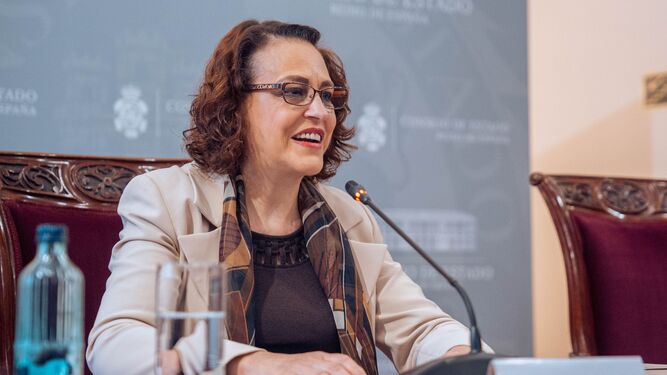 La presidenta del Consejo de Estado, Magdalena  Valerio.