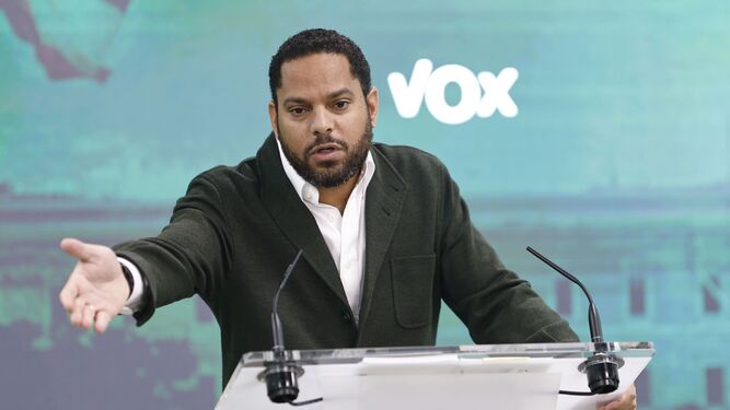 El secretario general de Vox, Ignacio Garriga.