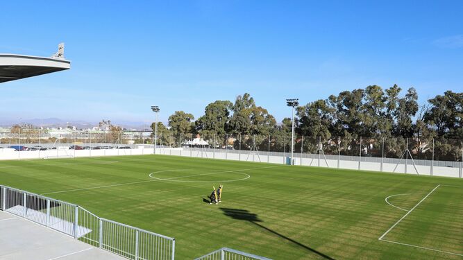 Vista de la Ciudad Deportiva del Málaga CF.