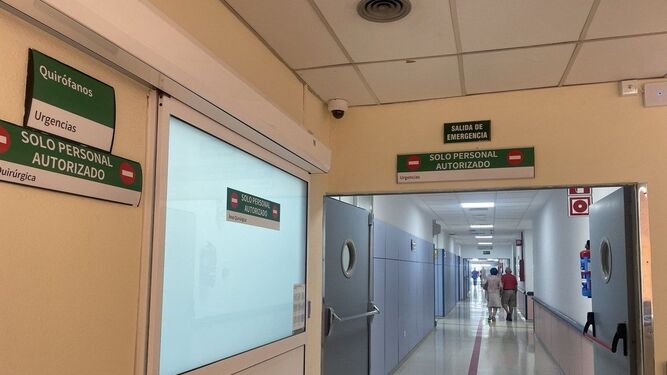 Urgencias del hospital Clínico de Málaga.