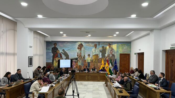 Pleno del Ayuntamiento de Rincón de la Victoria