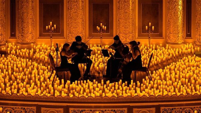 Un concierto a la luz de las velas de Candlelight.