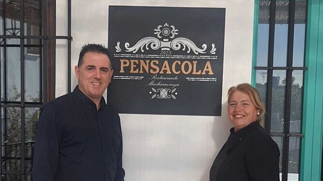 Lourdes Copovi y Álvaro Raúl Palomero, dueños de Pensacola