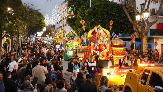 La cabalgata de Reyes Magos en una imagen de archivo.