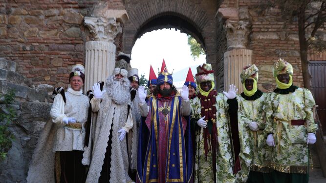 Los Reyes Magos de Málaga salen de La Alcazaba.
