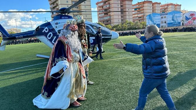 La llegada de los Reyes Magos a Fuengirola.