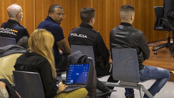 El Melillero, sentado en el banquillo durante el juicio celebrado en noviembre.
