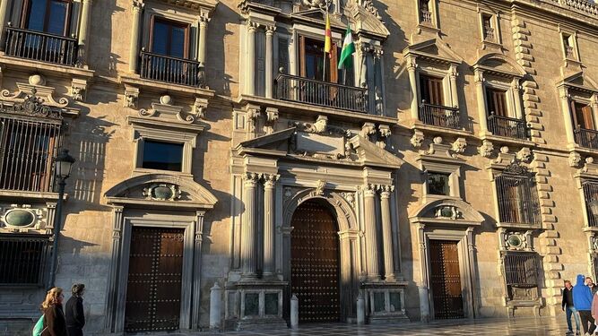 Fachada de la sede del Tribunal Superior de Justicia de Andalucía en Granada.