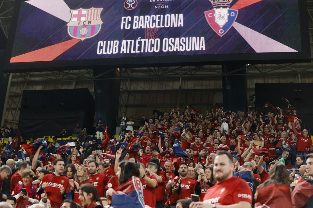 Las fotos del Barcelona - Osasuna de la Supercopa