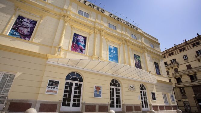 Vista del Teatro Cervantes.