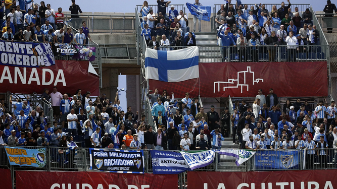 Málaga CF-Recreativo Granada: La afición blanquiazul llenará la preferencia de Los Cármenes