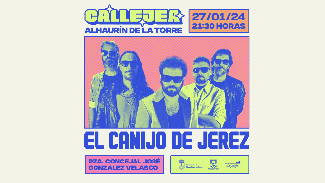 El cartel promocional de Callejea con El Canijo de Jerez.