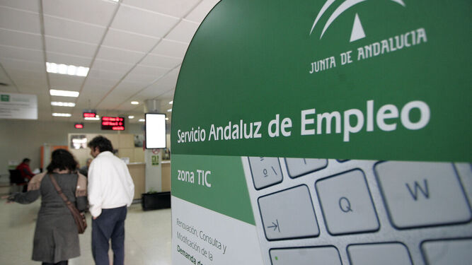 Una oficina del Servicio Andaluz de Empleo