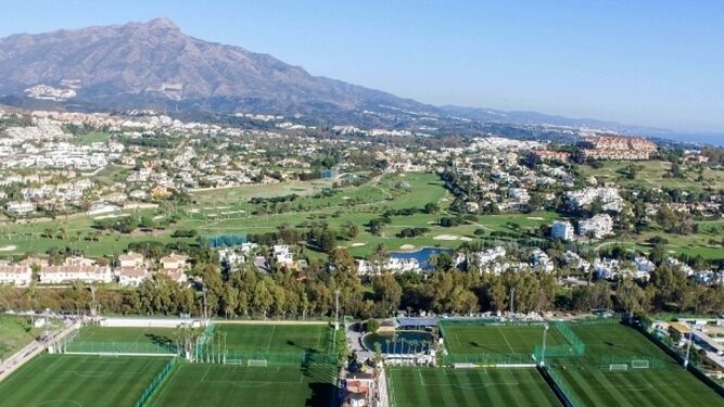 Vista de Marbella Football Center.