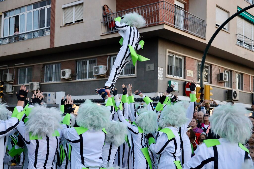 El desfile del Carnaval de M&aacute;laga, en fotos