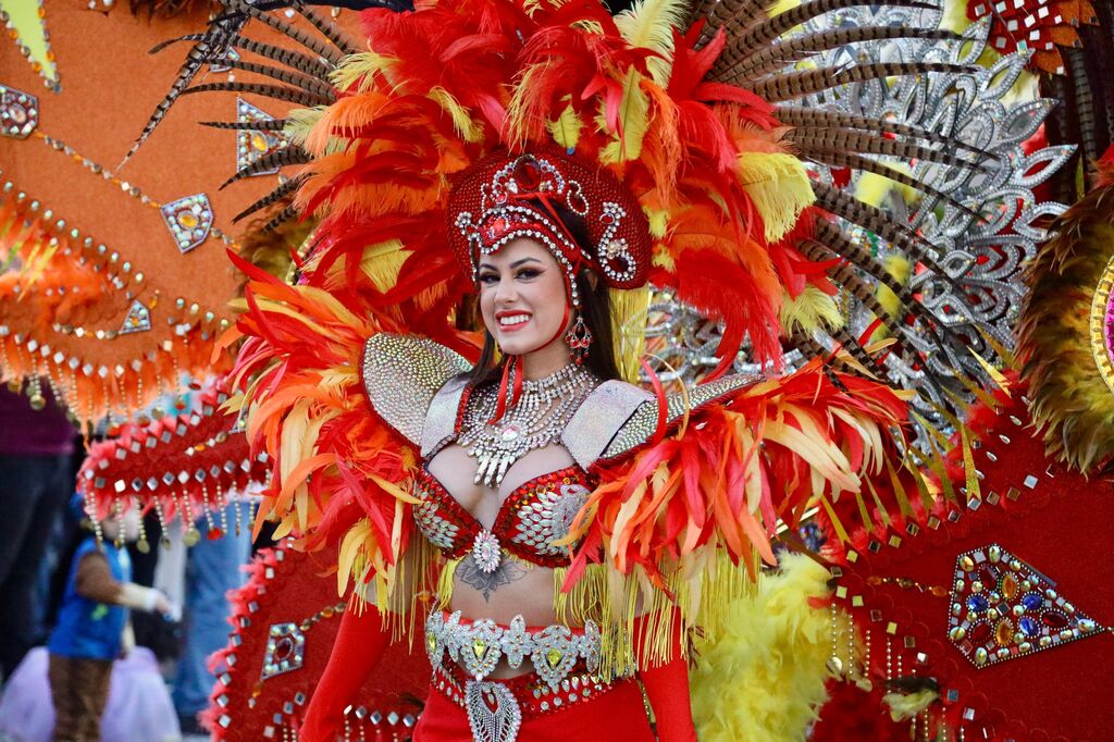 El desfile del Carnaval de M&aacute;laga, en fotos