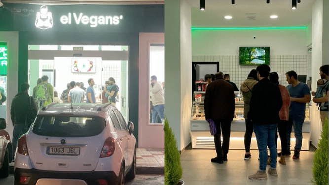 La nueva tienda vegana el Vegans en Málaga, en la barriada de Huelin.